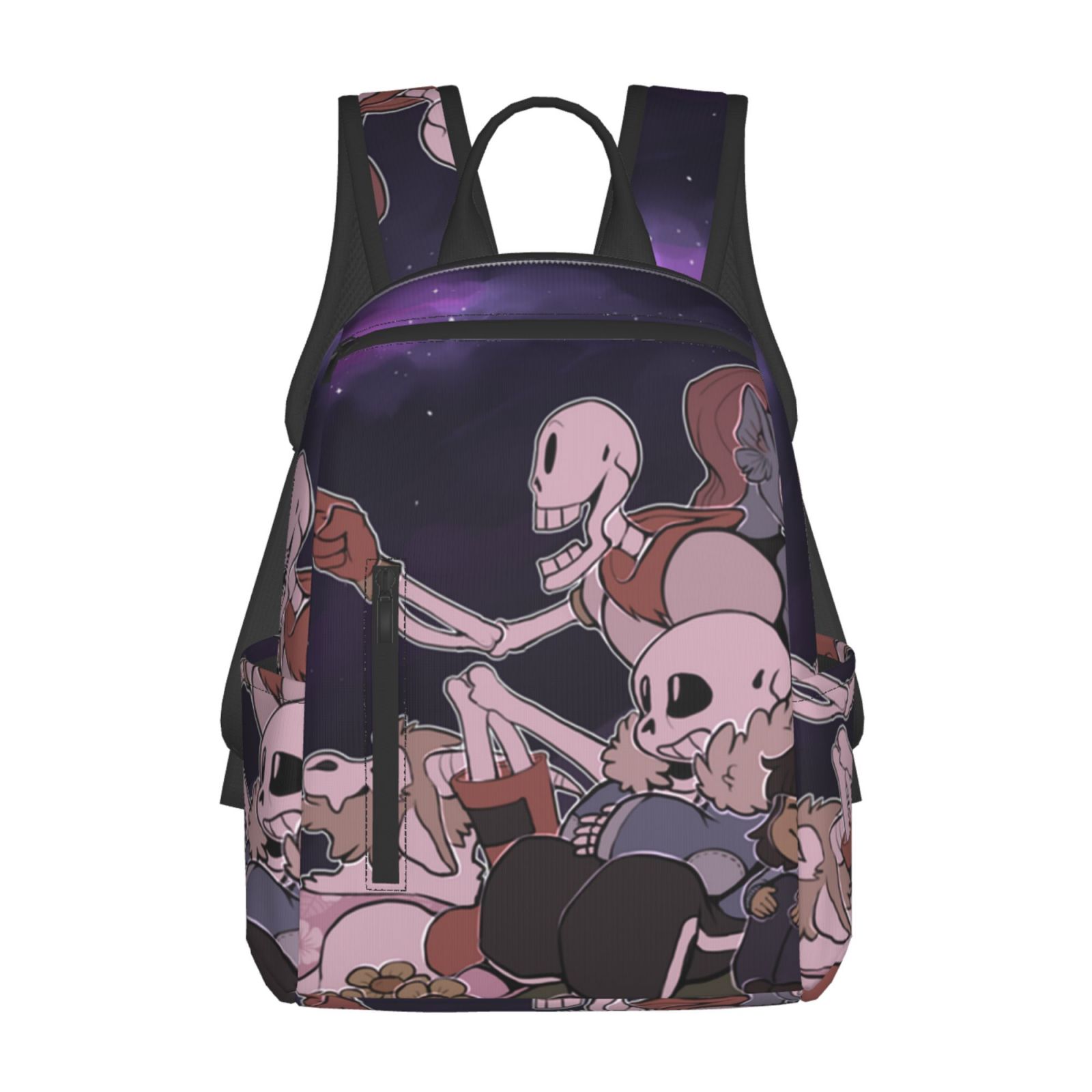 Undetale Backpack Undertale Characters Backpack Unisex Daypack Adjustable Lightweight ...
