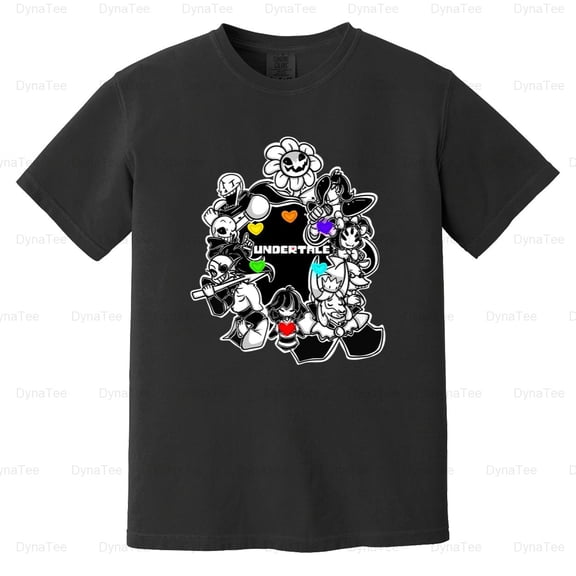 Undertale, Characters, Cotton, Unisex, Mens, Clothing, Sans, Papyrus, RPG Comfort Color T-Shirt Unisex, up to 4XL