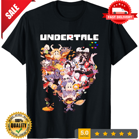 Undertale GANG Kids T-Shirt Top Boys Girls ADULTS MENS T SHIRT TSHIRT #1, NEW INSTOCK-TH55457