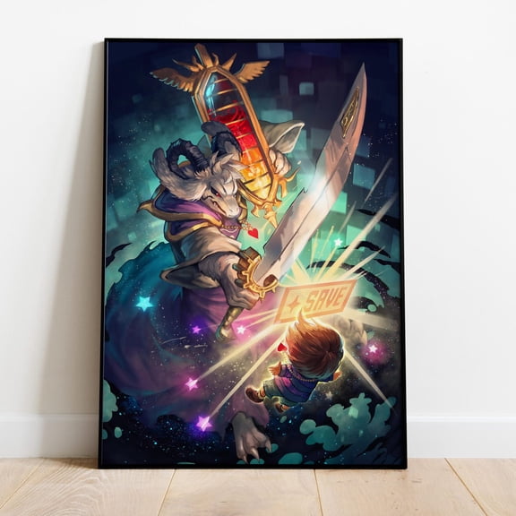 Undertale Game Frisk Wall Art Rolled Print 3, Unframed Poster