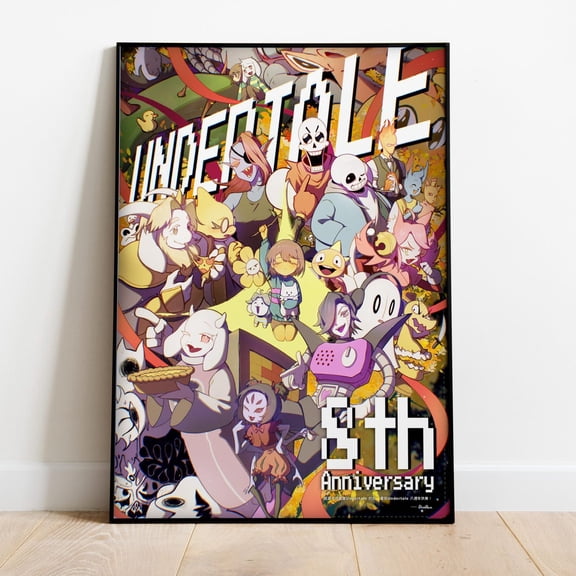 Undertale Game Poster - MULTIPLE SIZE, UNFRAMED