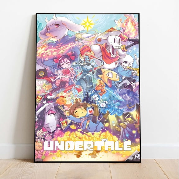 Undertale Game Poster - MULTIPLE SIZE, UNFRAMED