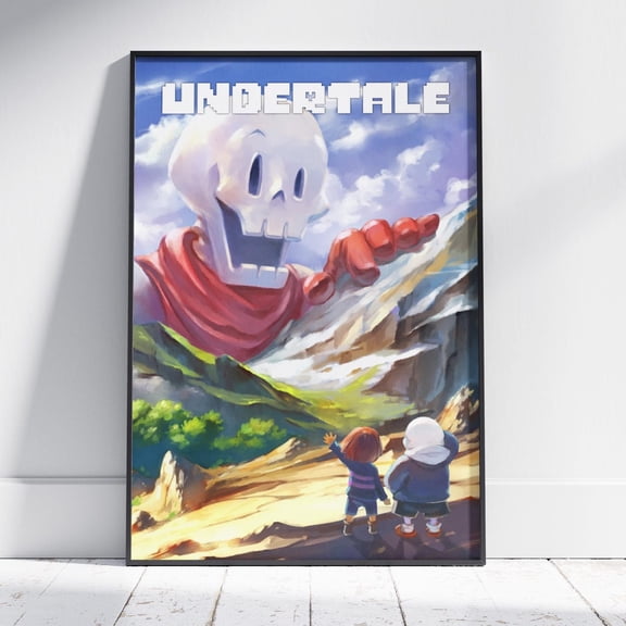 Undertale Game Poster - MULTIPLE SIZE, UNFRAMED