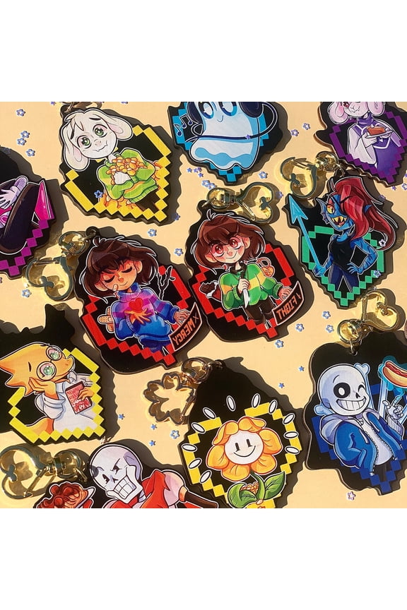 Undertale Keychains (1 keychain)