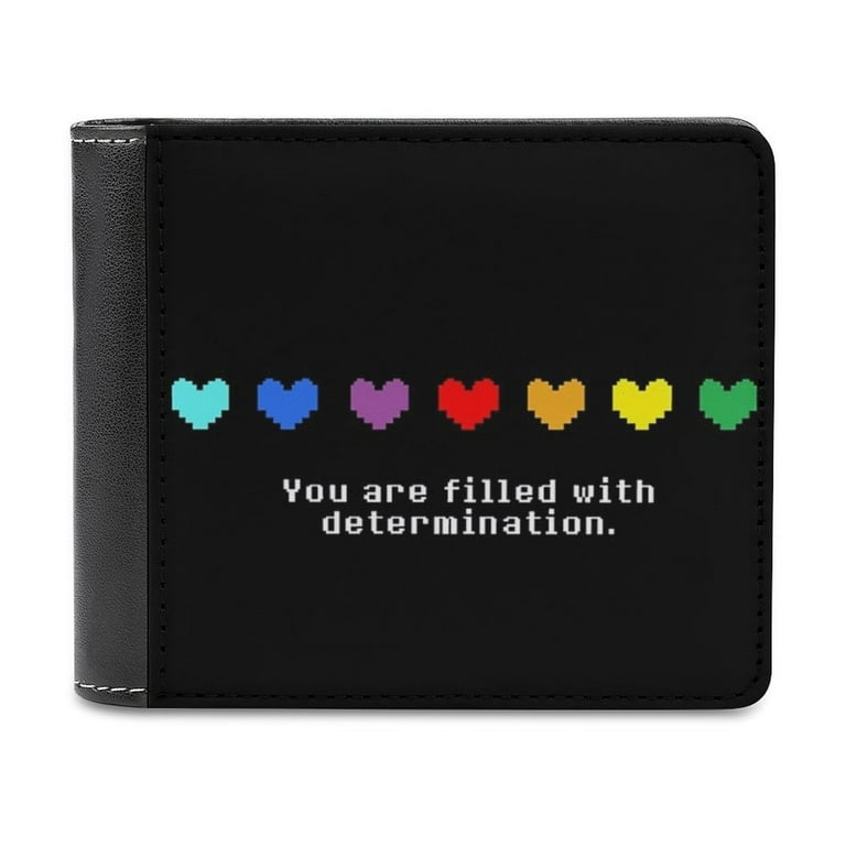 Undertale Leather Wallet Slim Card Wallet Bifold RFID Blocking Card Holder Purse - Walmart.com Undertale Leather Wallet Slim Card Wallet Bifold RFID Blocking Card Holder Purse - Walmart.com