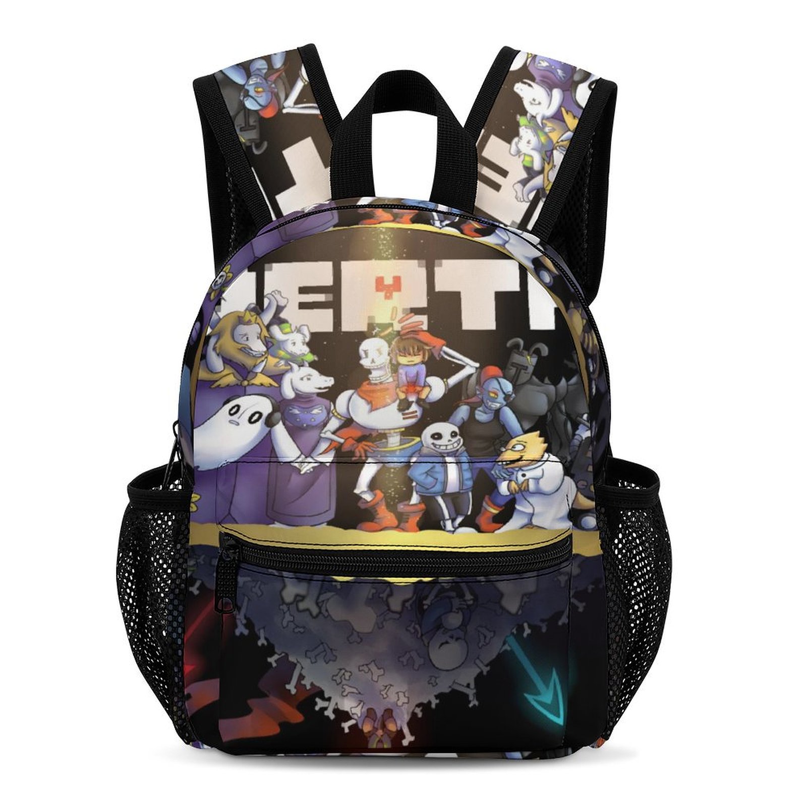 Backpack Temptale Undertale Play School Bag Daypack Lightweight Backpack Bookbag ...