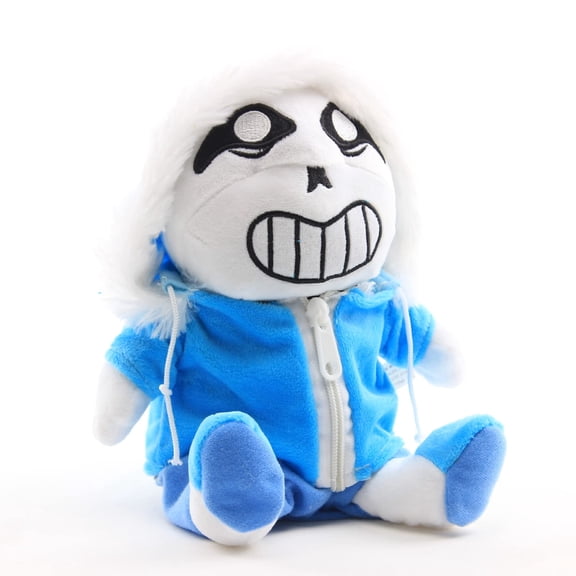 Undertale Plush, 11.8 Inch Sans (Blue Standing Position) Plush Toy - Soft Stuffed Anime Plush Gifts for Kids and Fans