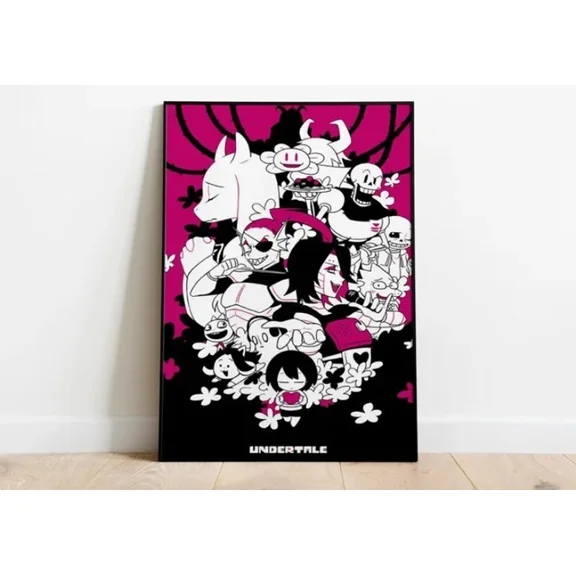 Undertale Poster Print Gaming Poster Room Decor Wall Decor Gaming Decor Home Decor Office Wall Art