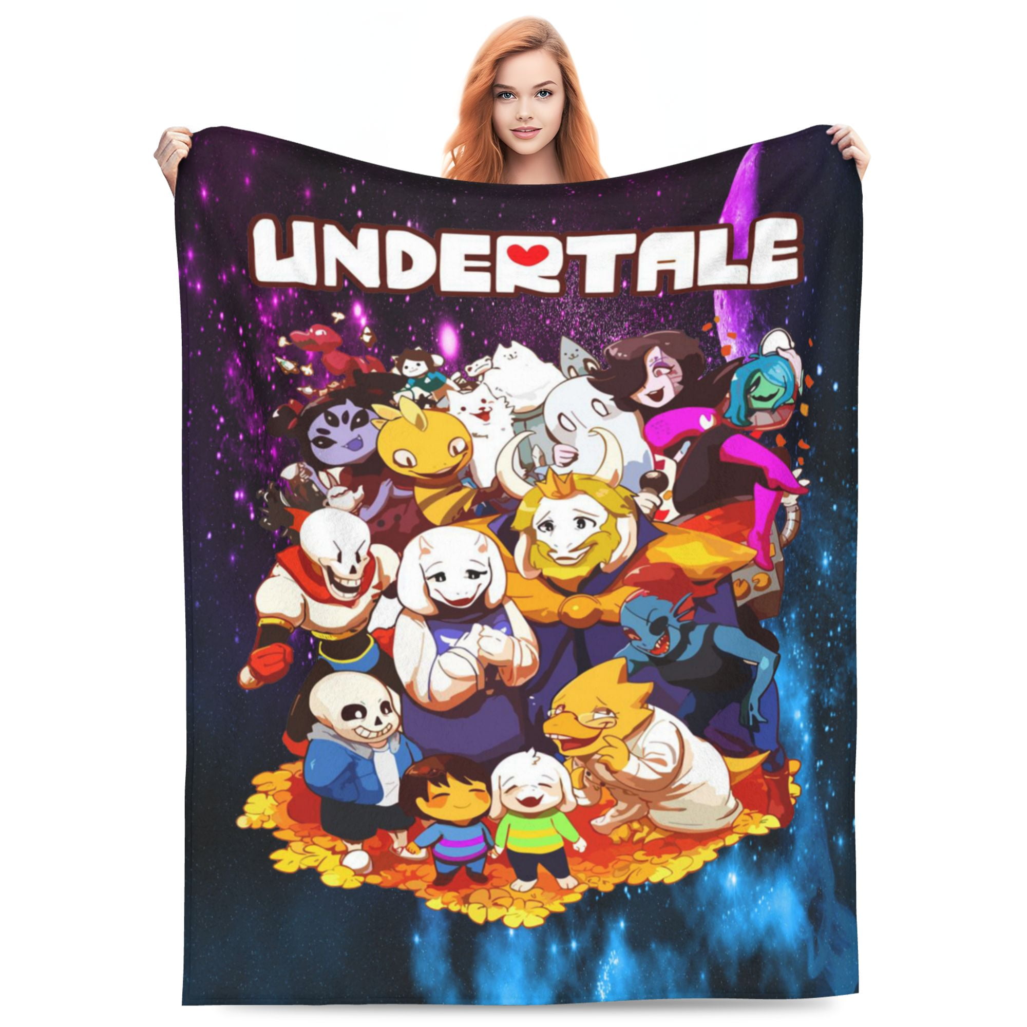 Undertale Sans 3D Printing Blanket, Lightweight Throw Blankets Flannel