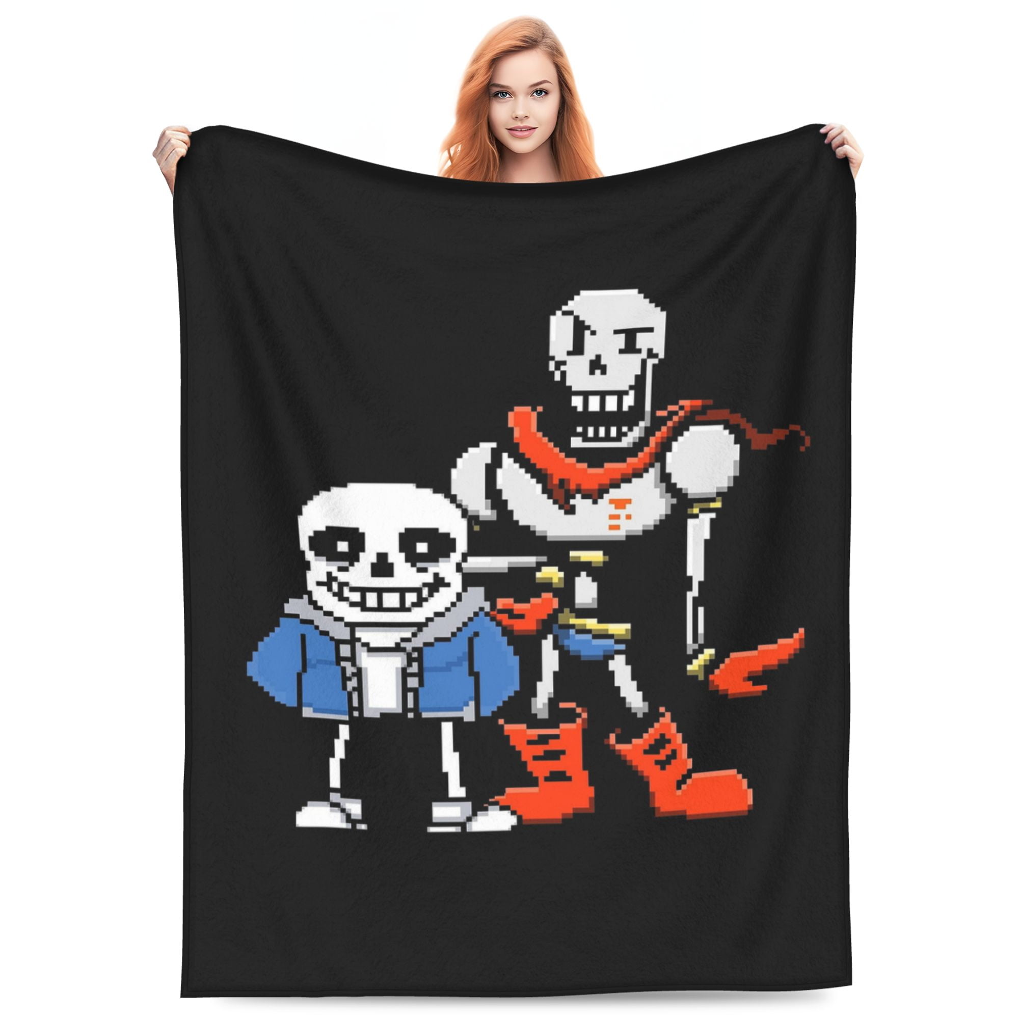 Undertale Sans 3D Printing Blanket, Lightweight Throw Blankets Flannel