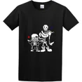 thumbnail image 1 of Undertale Sans And Papyrus Funny Gamer Graphic Unisex T-Shirt up to size 5XL, 1 of 2