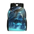 thumbnail image 1 of Undertale Sans Backpacks Casual Daypacks Student Book Bag Printing Satchel Rucksack Lightweight Schoolbag, 1 of 8