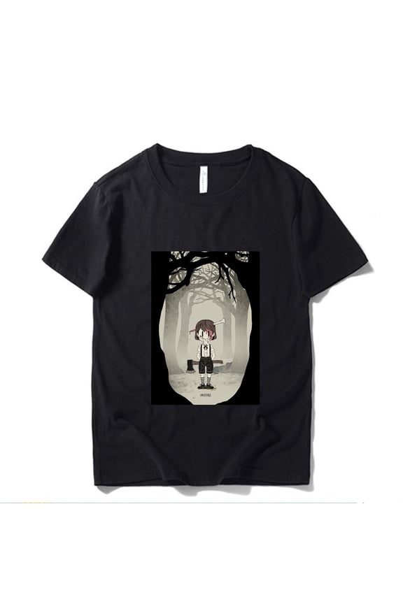 Undertale Sans Chara Printed Unisex T-Shirts 100% Cotton