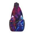 thumbnail image 1 of Undertale Sans Crossbody Bag Casual Sling Backpack Chest Bag Multipurpose Crossbody Shoulder Bag Hiking Daypacks, 1 of 9
