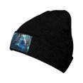 thumbnail image 1 of Undertale Sans Knit Beanie Hat Winter Soft Watch Cap Elastic Skull Caps For Men Women, 1 of 9