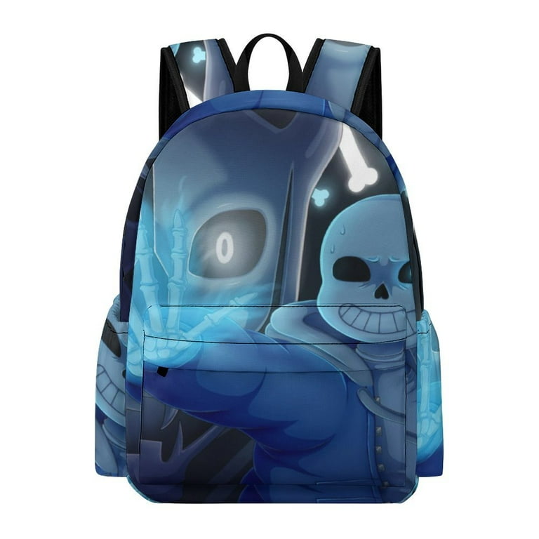 Undertale Sans Leisure Backpack 3D Printing Cute School Backpacks