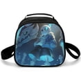 thumbnail image 1 of Undertale Sans Lunch Bag Cooler Bag Portable Meal Holder Shoulder Bag Zipper Insulated Lunch Box Tote Bag, 1 of 8