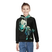 Undertale Sans Teen's Hoodies Printing Youth Sweatshirt Activewear Long Sleeve Pullover Hoodies Casual Sweater for Boys Girls S