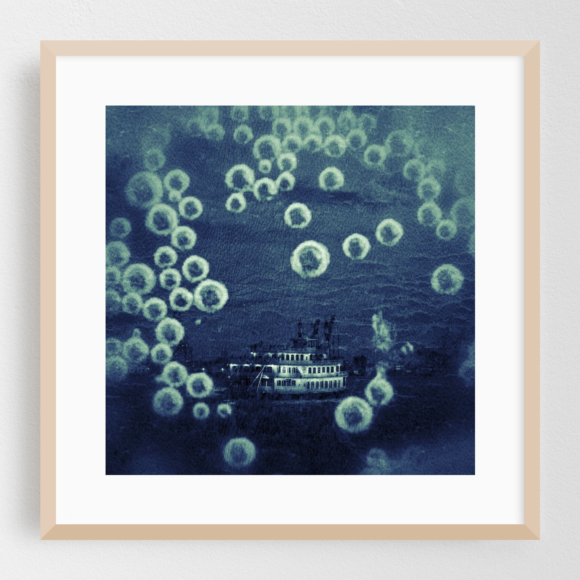 Abstract Nautical Graphics Underwater Boat 01 - Photography Surrealism Boat Abstract Nautical ...