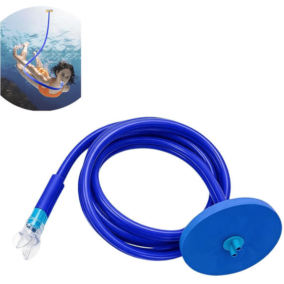 Underwater Breathing Device Adult, Men Women Snorkel Gear for Diving Swimming Camping, Stream Diving Experience Equipment, Swimming Breathing Tube