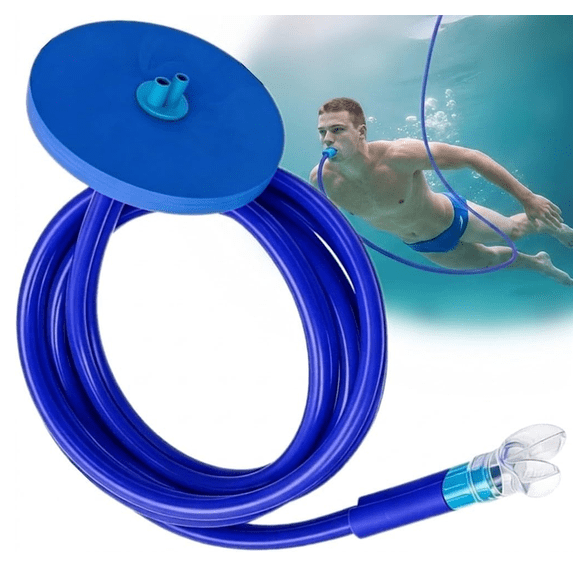 Underwater Breathing Device Adult, Men Women Snorkel Gear for Diving Swimming Camping, Stream Diving Experience Equipment, Swimming Breathing Tube
