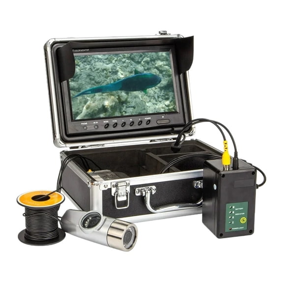 Underwater Camera Dual with 9inch Screen with IR LED Camera for Fishing / Chimney ,High Accuracy Identification