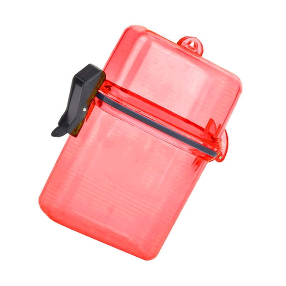 Underwater Clear Floating Watertight Case Diving Sealing Dry Storage Box with Rope Hook Waterproofs Diving Seal Box