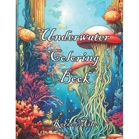 Underwater Coloring Book, (Paperback)