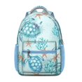 thumbnail image 1 of Underwater Coral Reef Themed School Backpack - Durable Waterproof Bookbag for Teens with Ergonomic Spinal Support Design, 1 of 5