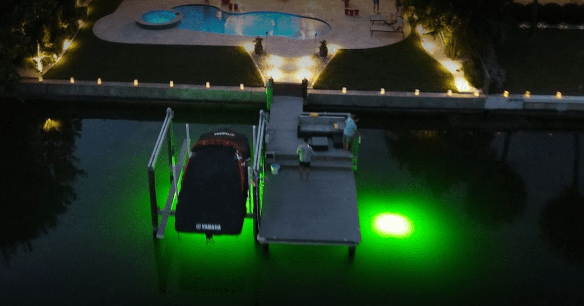 Underwater LED Dock & Fishing Lights — Underwater Dock Lights