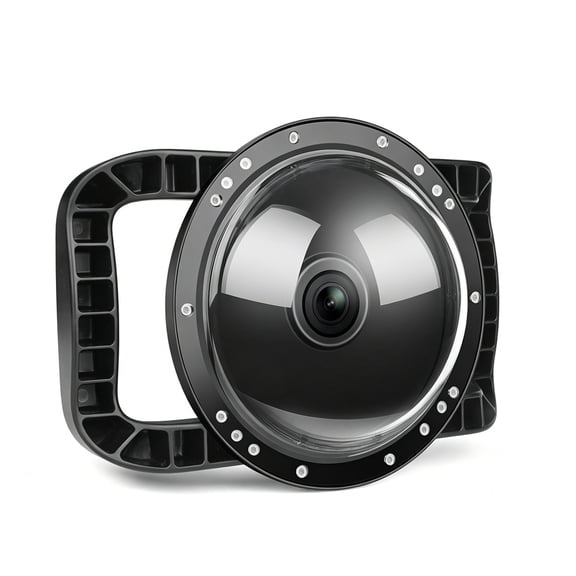 Underwater Dome Port for DJI Osmo Action4/5 Pro/6 Camera Anti- Scratch Underwater Housing Case, Waterproof up to 30M/98.4FT Dive Diving Snorkeling Accessories