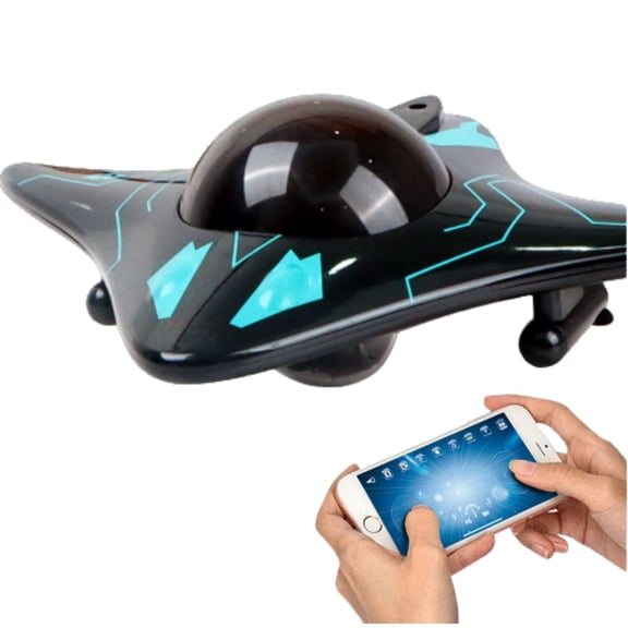 Underwater Drone with Camera, App Controlled RC Boat with WiFi Live Streaming, Remote Control Water Drone for Underwater Exploration, HD Photo & Video Capture