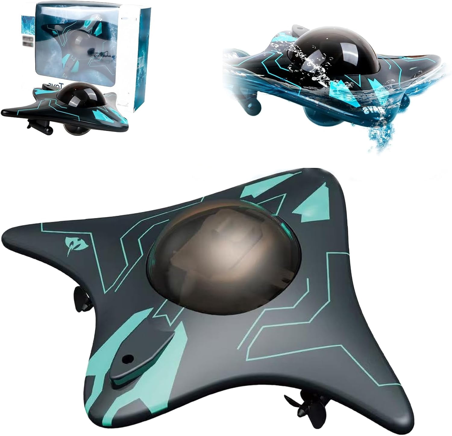 Underwater Drone with Camera, Bionic Design, Submarine Water Photography Device Remote App Control,WiFi Wireless Connectivity, Real-Time Image Transmission for Exploration Pools & Lakes
