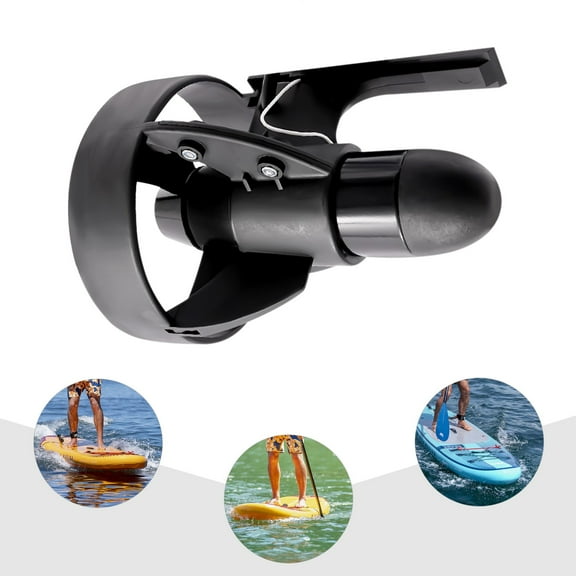 Underwater Electric Thruster for Paddle Board 12V 288W Brush Motor, 1102lbs Max Thrust, Aluminum Alloy & Nylon, One-Button Control, 2.48-3.11mph, for Kayak Inflatable Boat SUP Accessories