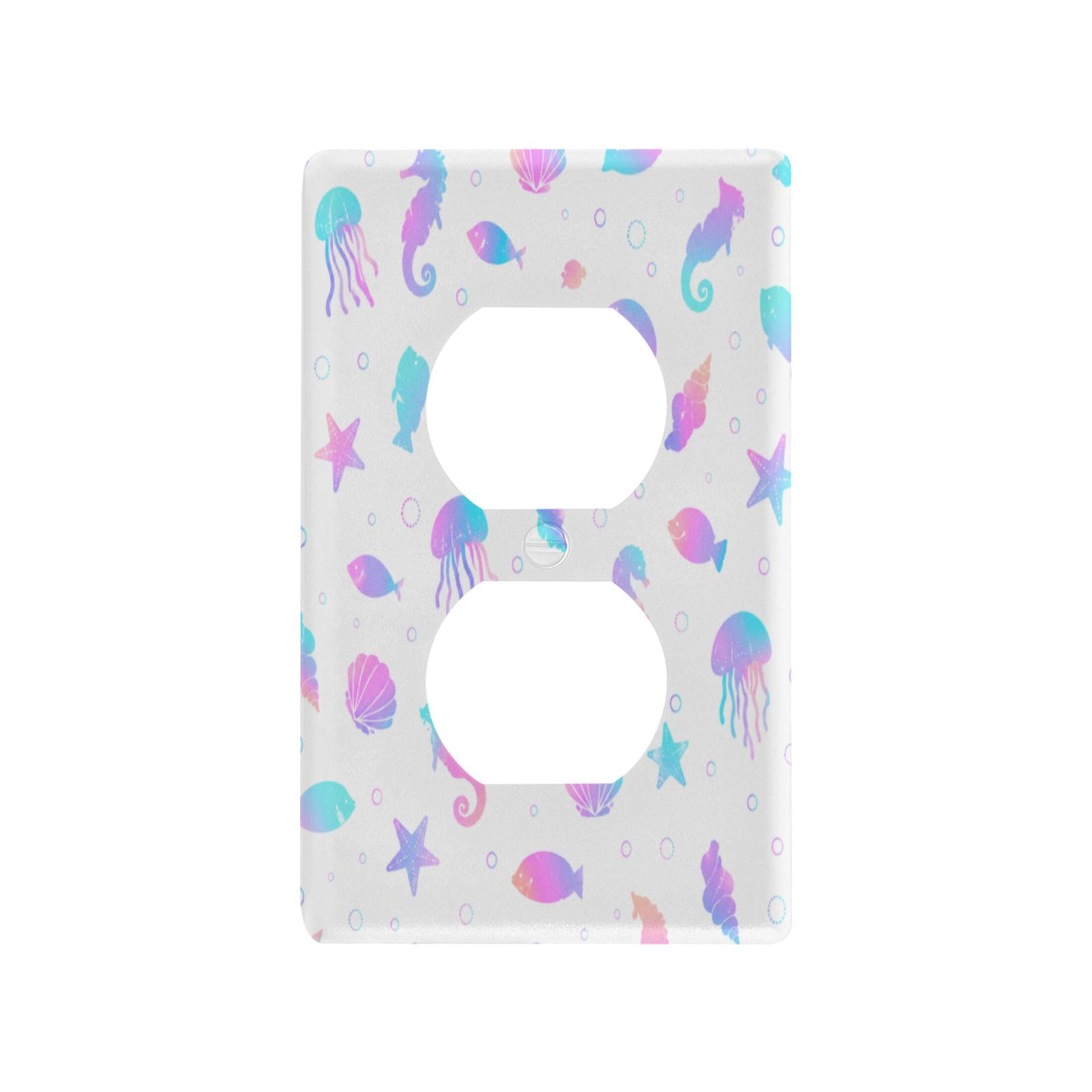 Underwater Fantasy Pattern Decorative Wall Plate, Flame Retardant PC ...