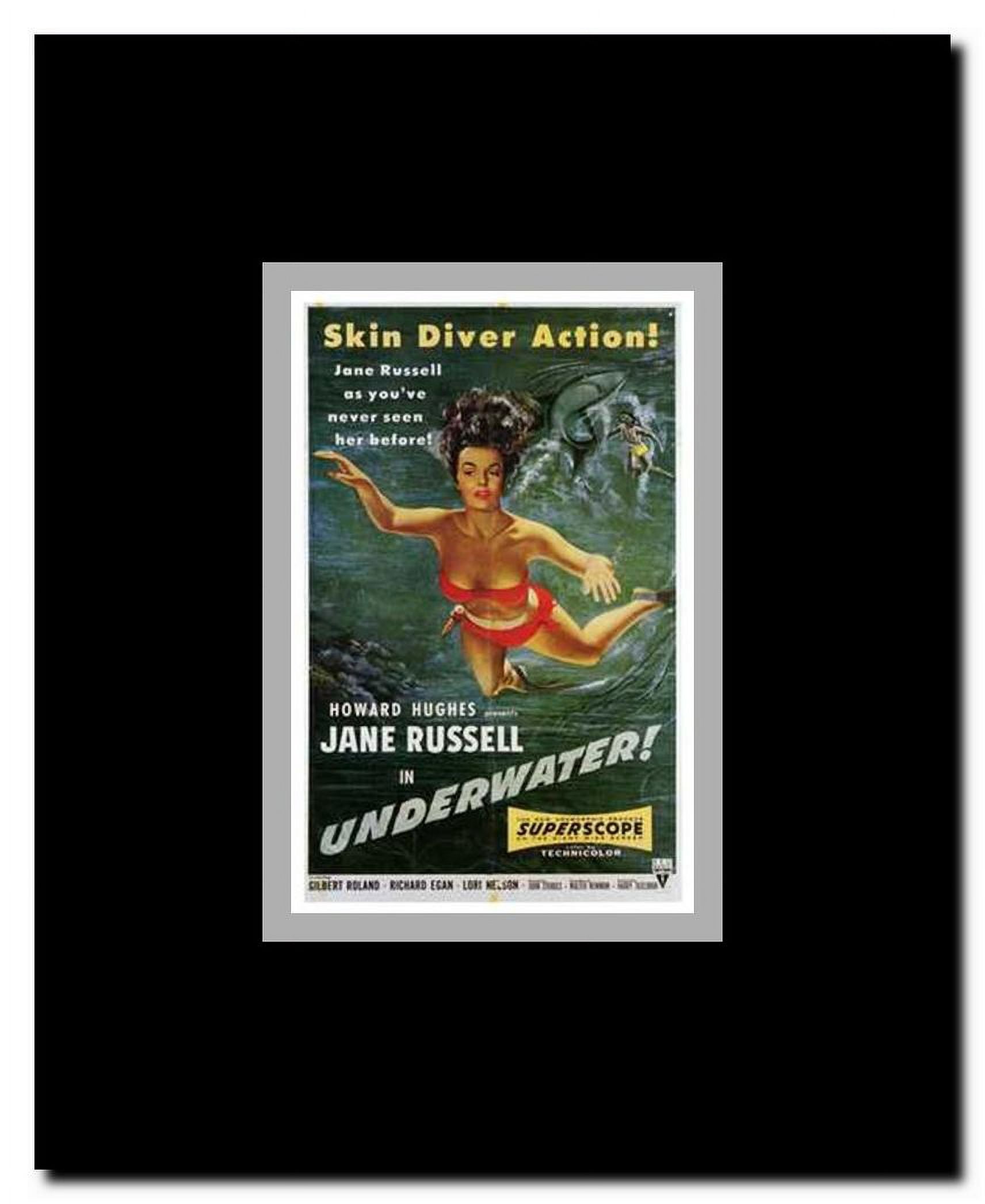 Underwater Framed Movie Poster