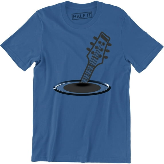 Underwater Guitar Acoustic Player Country Music Lover Guitarist Musician T-Shirt