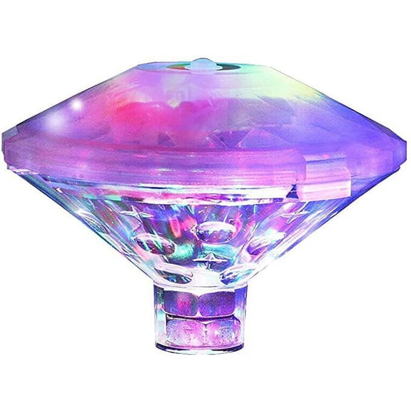 Underwater Hot Tub RGB Colorful LED Floating Bath Lights Lazy Spa Disco Lamp