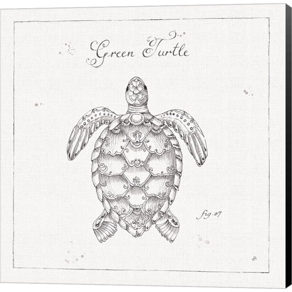 Underwater Life VIII by Daphne Brissonnet, Canvas Wall Art