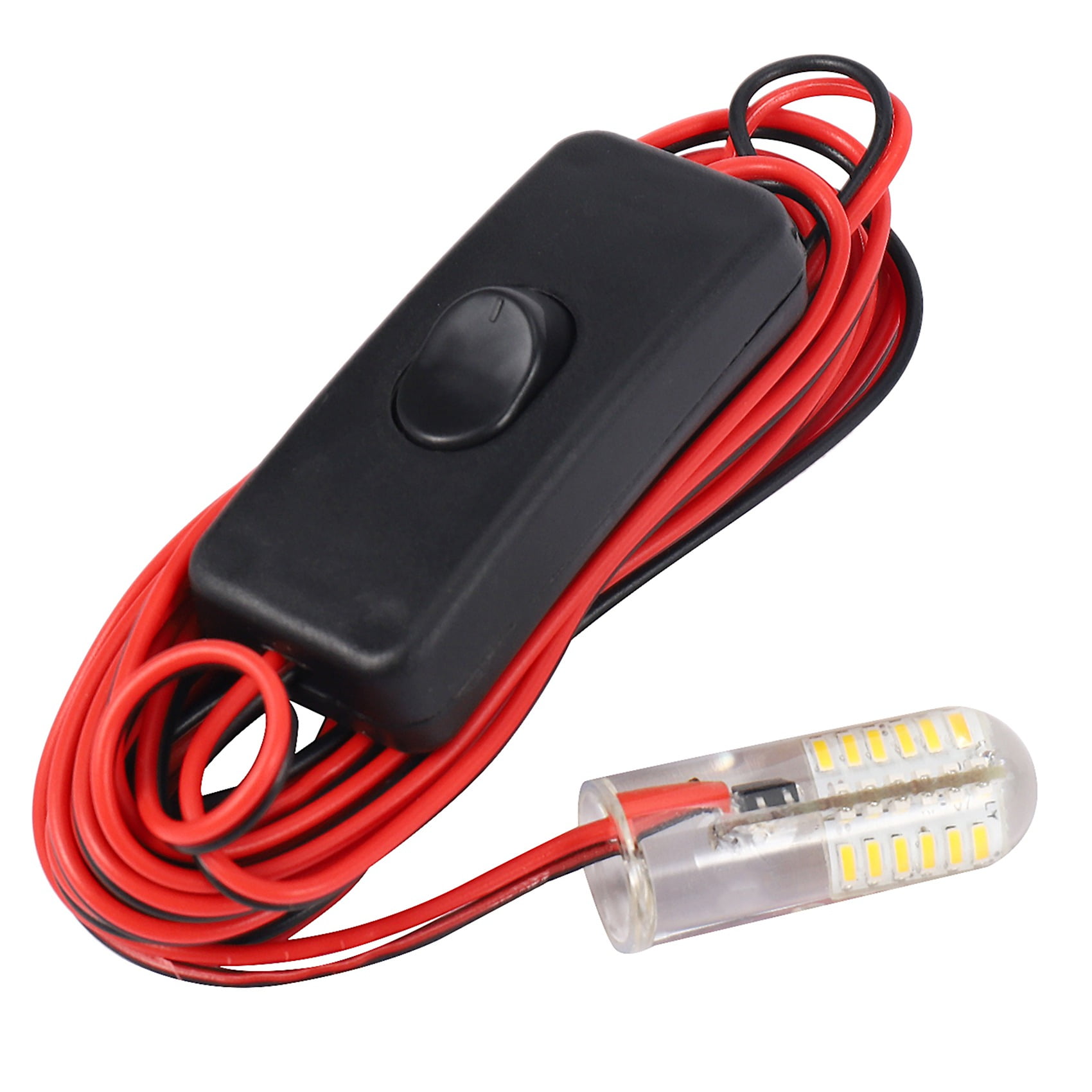 Underwater Night Lights 48 Leds Attract Fish Fishing Lighting 12V