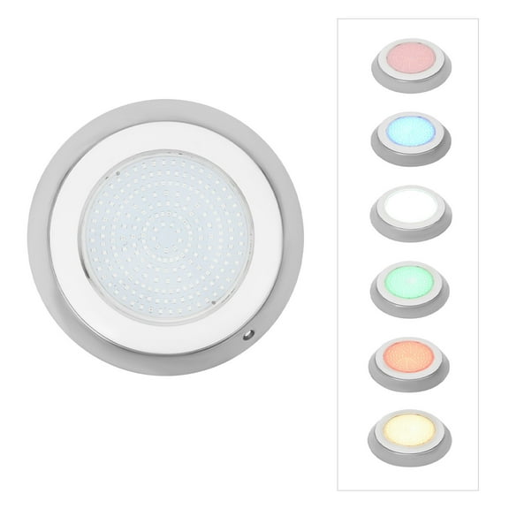 Underwater RGB LED Swimming Pool Light Stainless Resin Filled Spa Lamp 12V