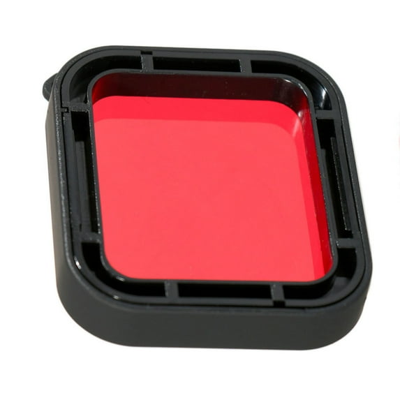 Underwater Red Lens Filter for Tropical Water Restores Warm Red Colors, Tough Optically Correcting Acrylic