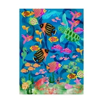 Underwater Scenic' Canvas Art by Lisa Powell Braun