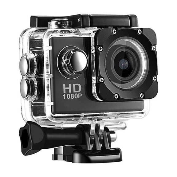 Underwater Sports Camera 170 Degree Wide-angle 4K/15FPS Frame Rate for Driving and Cycling Support Recycle Recording