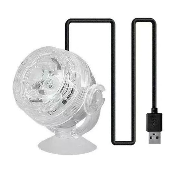 Underwater Spotlight with Colorful Option USB Power Diving Light for Aquariums Fish Pond Submersible LED Lamp