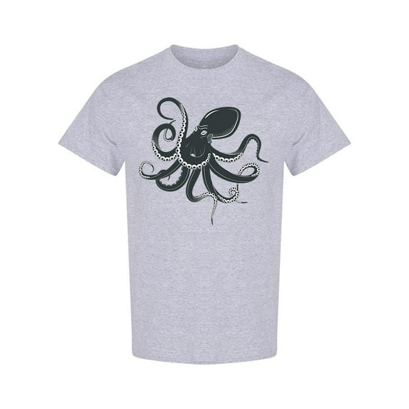 Underwater Squid T-Shirt Men -Image by Shutterstock, Male Small
