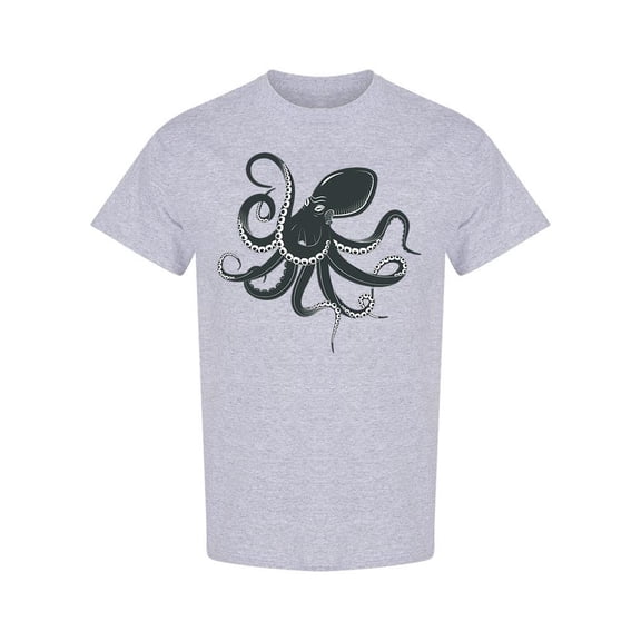 Underwater Squid T-Shirt Men -Image by Shutterstock, Male x-Large