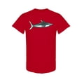 thumbnail image 1 of Underwater Swimming Shark T-Shirt Men -Image by Shutterstock, Male Large, 1 of 2