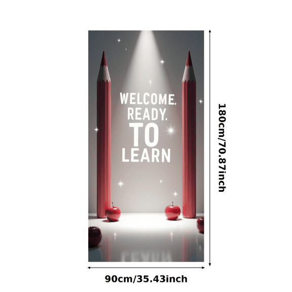 Underwater Themed Welcome Ready to Learn Banner Background Party Decorations Backdrop Ideal for School Openings Classroom Decorations Learning Events Kids Gatherings Education Themed Parties