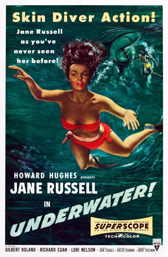 Underwater U Canvas Art - (24 x 36)